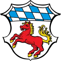 Wappen des Landkreises Erding