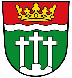 Wappen des Landkreises Rhön-Grabfeld