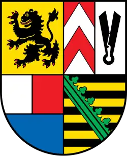 Wappen des Landkreises Sonneberg