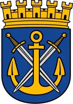 Anker als Attribut des Hl. Clemens, dem Schutzheiligen von Solingen, Nordrhein-Westfalen