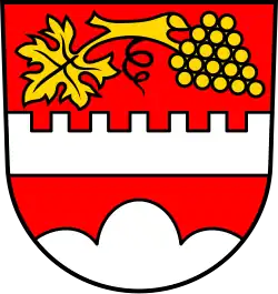 Wappen der Stadt Vogtsburg im Kaiserstuhl