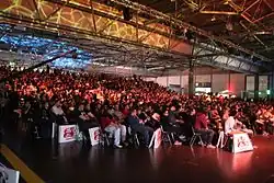 Publikum am Samstag vor der Partie mousesports gegen Dignitas