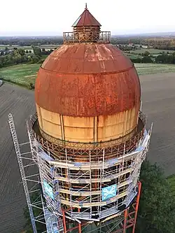 Lanstroper Ei während der Sanierung (Foto: 14. August 2024)