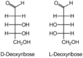 D- und L-Desoxyribose