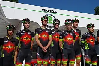 Mannschaftsfoto Team Heizomat