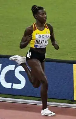 Halimah Nakaayi – ausgeschieden als Achte des dritten&nbsp;Halbfinals