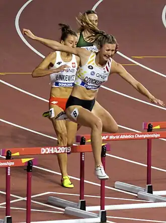 Paulien Couckuyt – ausgeschieden als Fünfte des ersten&nbsp;Halbfinals