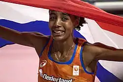 Nach ihrem Sieg eine Woche zuvor über 10.000&nbsp;Meter wurde Sifan Hassan auch über 1500&nbsp;Meter&nbsp;Weltmeisterin
