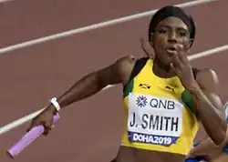 Die sechstplatzierte Jonielle&nbsp;Smith
