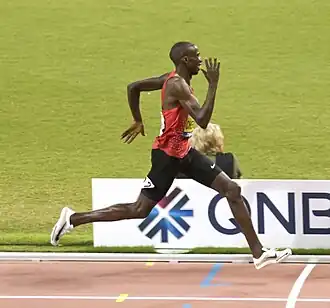 Timothy Cheruiyot belegte Rang&nbsp;sechs