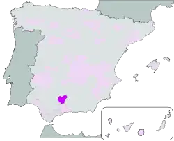 Lage des Weinbaugebiets