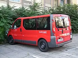 Opel Vivaro, Heckansicht, 2011