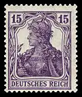 15 Pfennig; Michel-Nr.: 101