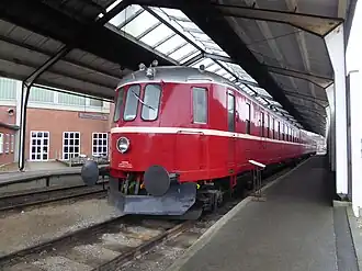 DSB MS im Eisenbahnmuseum Odense