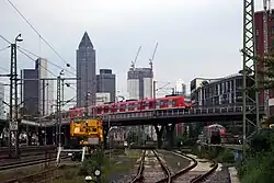 Nördliche Ausfahrt zur Homburger Bahn