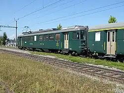 Die RBe 4/4 wurden nach ihrer Ab­lieferung als Städteschnellzug eingesetzt.