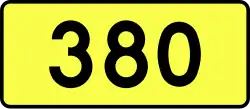 Droga wojewódzka 380