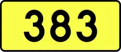Droga wojewódzka 383