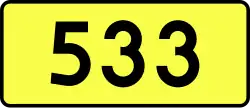 Droga wojewódzka 533