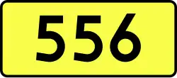 Droga wojewódzka 556