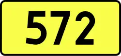 Droga wojewódzka 572