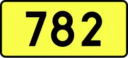 Droga wojewódzka 782