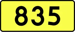 Droga wojewódzka 835