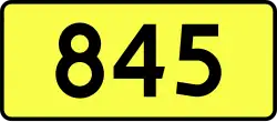 Droga wojewódzka 845