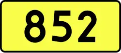 Droga wojewódzka 852