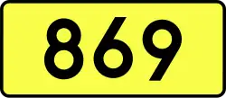 Droga wojewódzka 869