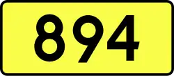 Droga wojewódzka 894