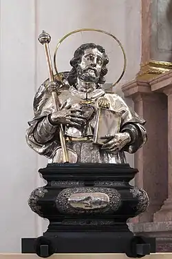 Halbfigur des Apostels Jakobus des Älteren