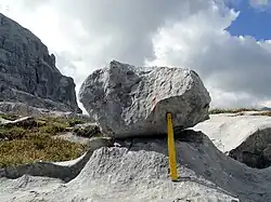 Karsttisch am Schreiberwandegg; Ältere Dryas