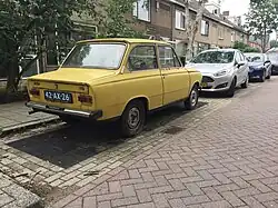 DAF 44 Limousine, Heckansicht