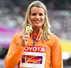Weltmeisterin Dafne&nbsp;Schippers, Niederlande