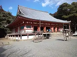 Dachform irimoya des Daigo-Tempels (Daigo-ji), Kyoto