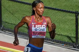 Bronze gab es für schon seit vielen Jahren äußerst erfolgreiche Dalilah&nbsp;Muhammad