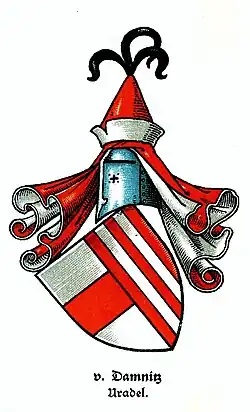 Wappen derer von Damnitz