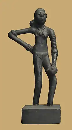 „Tanzmädchen“, Bronze, Höhe: 11&nbsp;cm