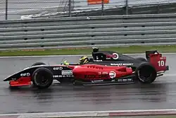 Daniel de Jong beim Rennen auf dem Nürburgring