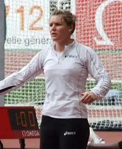 Dani Samuels. spätere Dani Stevens, Weltmeisterin von 2009, erreichte Platz&nbsp;zehn