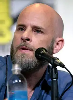 Die Entwickler der Serie Robert Kirkman und Dave Erickson bei der San Diego Comic-Con International 2016