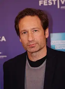Hauptdarsteller David Duchovny (2011) und Gillian Anderson (2008)