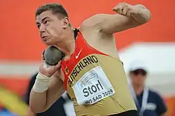 David Storl Rang vierzehn mit 19,19&nbsp;m