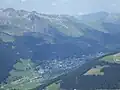 Aussicht auf Davos.