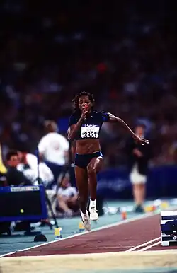 Dawn Burrell belegte im Finale Rang&nbsp;zehn