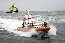 SAR KNRM mit Kustwacht