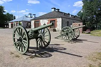 Ausgestellt im finnischen Militärmuseum.