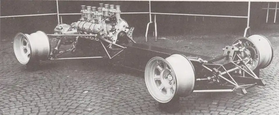 De Tomaso P70 Chassis