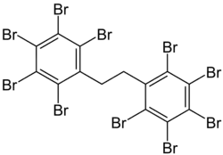 Strukturformel von Decabromdiphenylethan